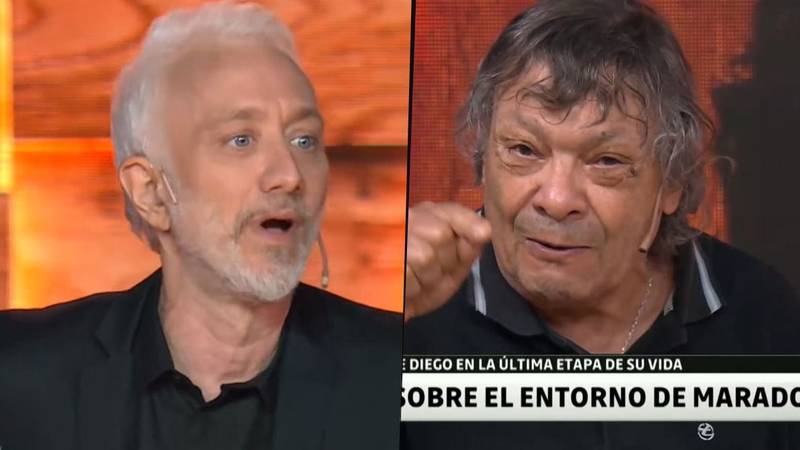 Andy Kusnetzoff y Galíndez hablando sobre Maradona en PH Podemos Hablar