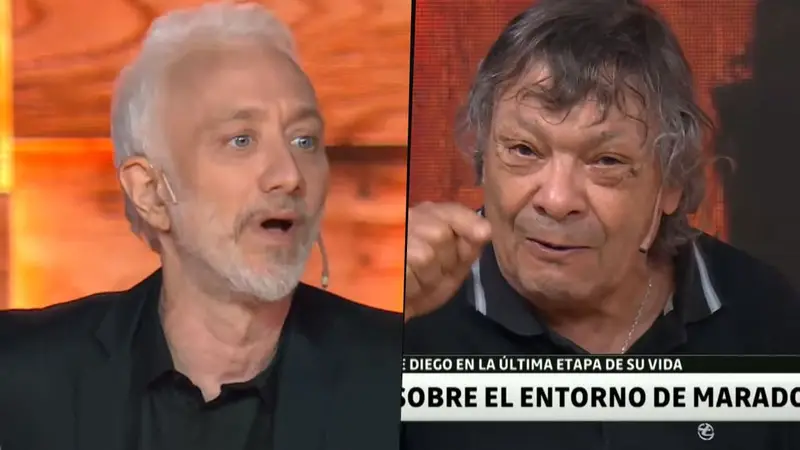 Andy Kusnetzoff y Galíndez hablando sobre Maradona en PH Podemos Hablar