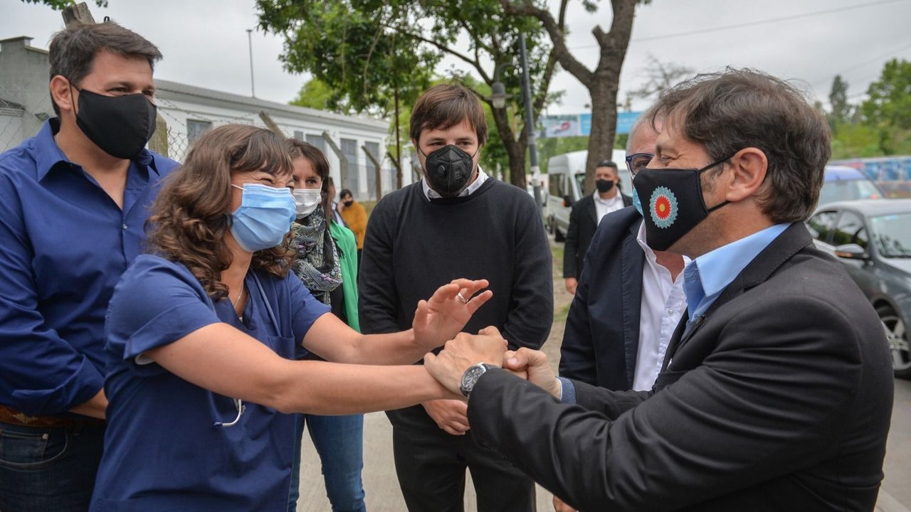 Axel Kicillof volvió a la Primera Sección electoral en el sprint final de campaña