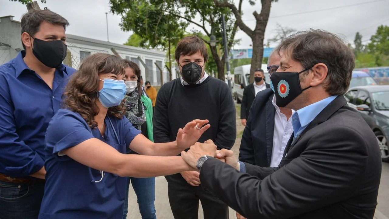 Axel Kicillof volvió a la Primera Sección electoral en el sprint final de campaña