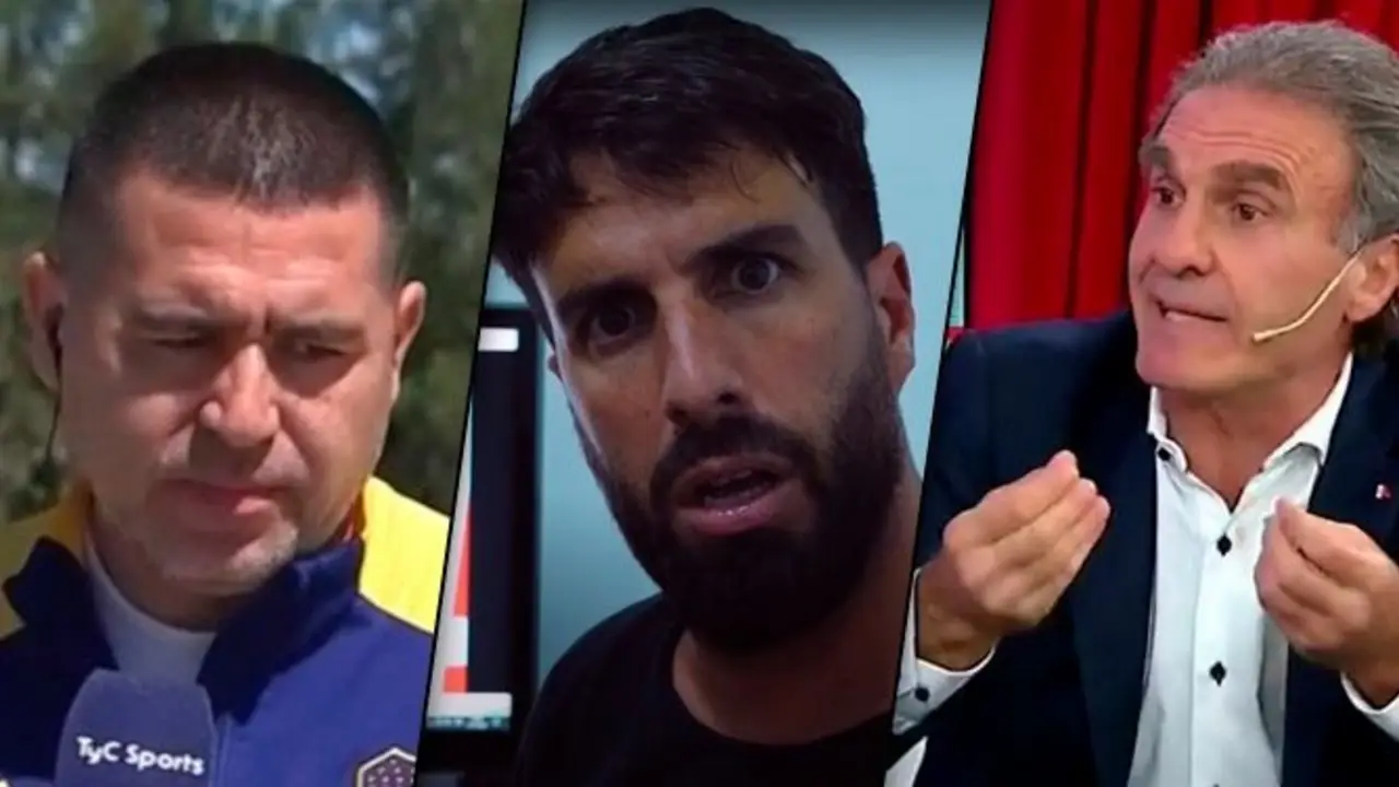 Flavio Azzaro, Oscar Ruggeri, Juan Román Riquelme, televisión, Boca, ESPN