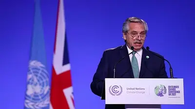 Deuda, inclusión y ambientalismo: los ejes del discurso de Alberto Fernández en la COP26 Deuda, inclusión y ambientalismo: los ejes del discurso de Alberto Fernández en la COP26