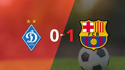 Barcelona derrotó a Dynamo Kyev 1 a 0 Barcelona derrotó a Dynamo Kyev 1 a 0