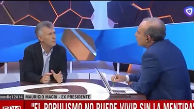 El furcio golpista de Macri que se le escapó al aire El furcio golpista de Macri que se le escapó al aire
