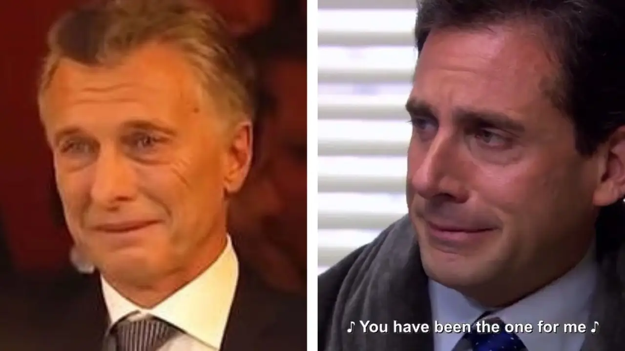 Mauricio Macri. Michael Scott