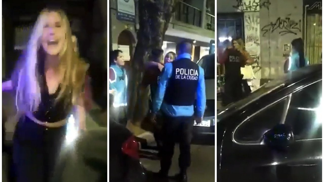 "No me gustan las negras": denuncian por discriminación a la mujer que agredió a la policía en Colegiales
