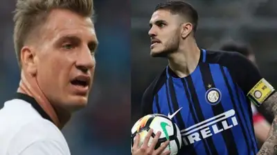 Maxi López y Mauro Icardi Maxi López y Mauro Icardi