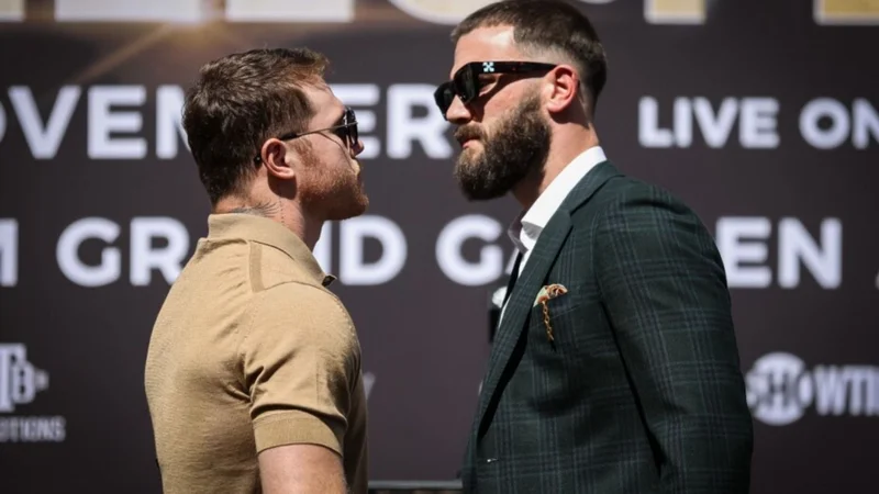 Pelea Canelo Álvarez vs. Caleb Plant: horario, cómo ver en TV y quien es el argentino en la velada