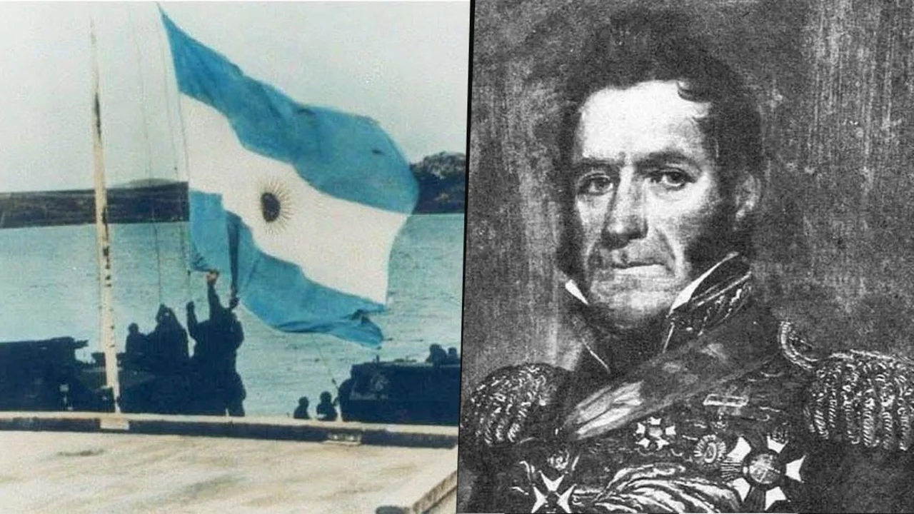 David Jewett, el marino estadounidense que izó por primera vez la bandera argentina en las Islas Malvinas