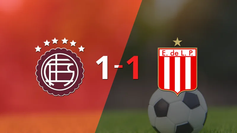 Empate a uno entre Lanús y Estudiantes