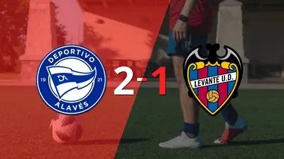 Joselu marca un doblete en la victoria 2-1 de Alavés ante Levante Joselu marca un doblete en la victoria 2-1 de Alavés ante Levante