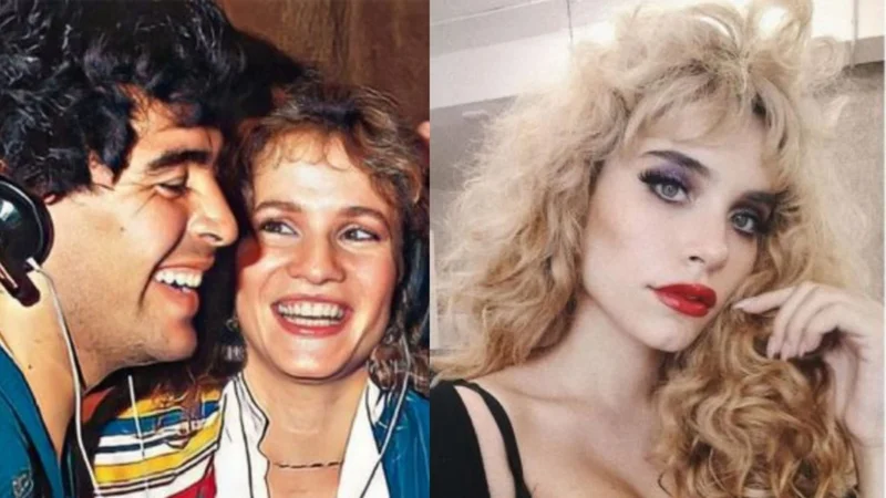 Lucía Galán Diego Maradona
