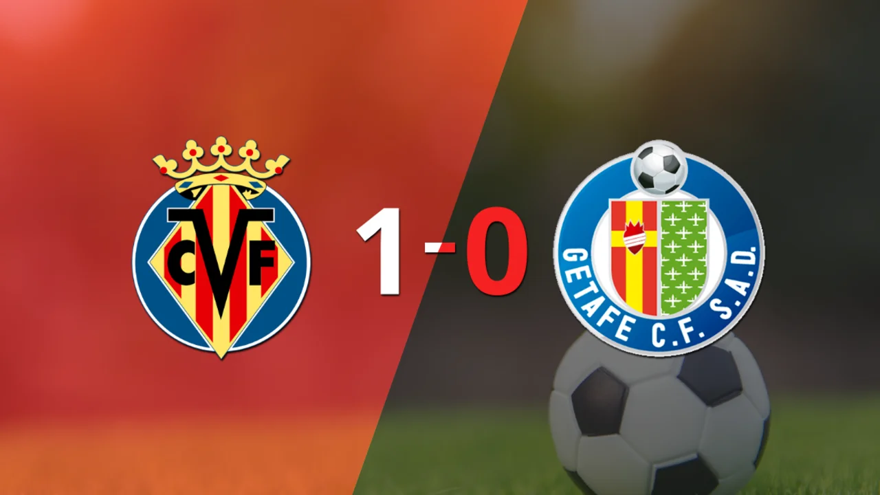 En su casa Villarreal derrotó a Getafe 1 a 0