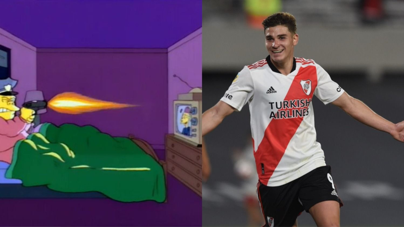 Julián Álvarez, River, Twitter, Patronato, fútbol agentino, memes, Liga Profesional de Fútbol