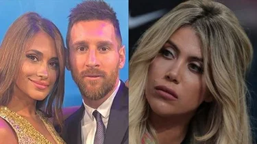 El inesperado gesto de Wanda Nara a Antonela Roccuzzo y Messi