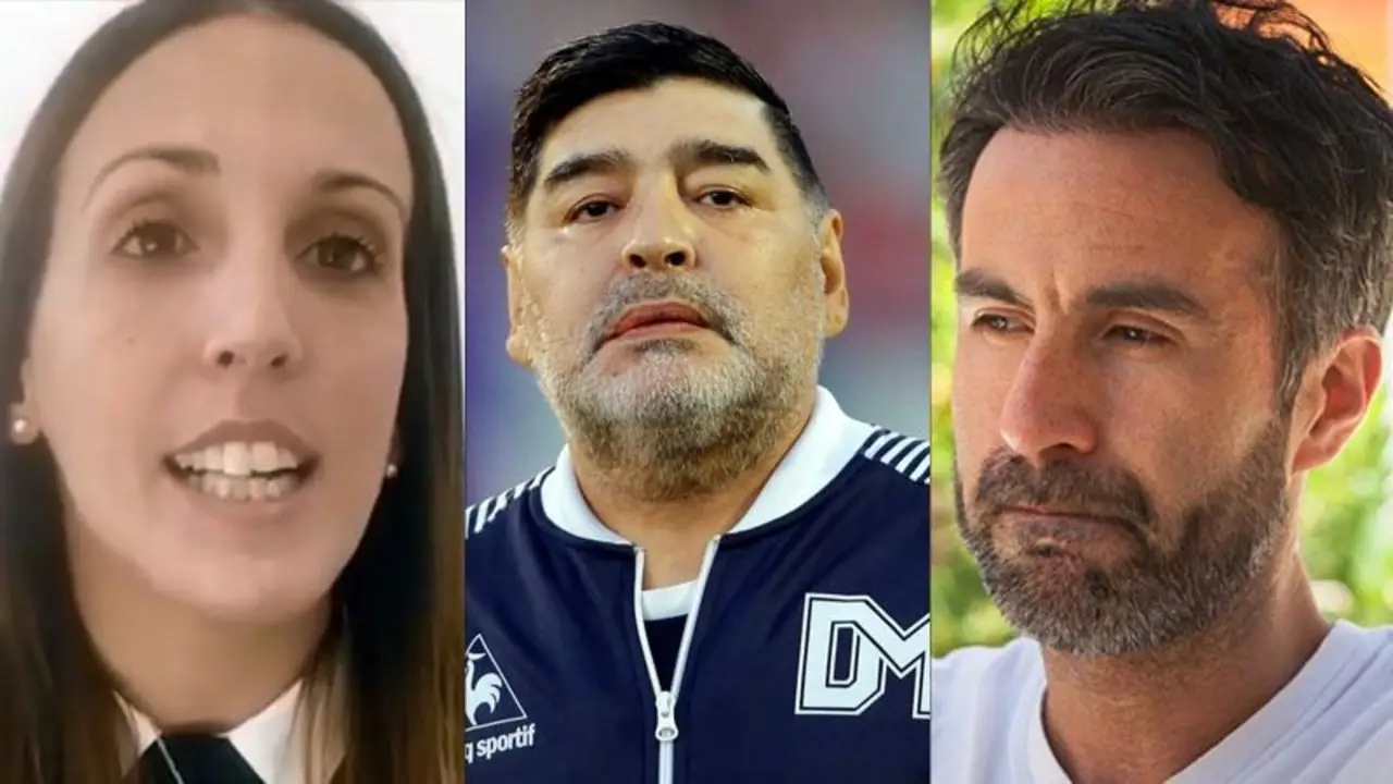 Cosachov, Maradona y Leopoldo Luque 