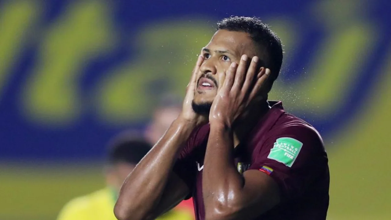 Rondón será baja en Venezuela en eliminatoria ante Ecuador y Perú