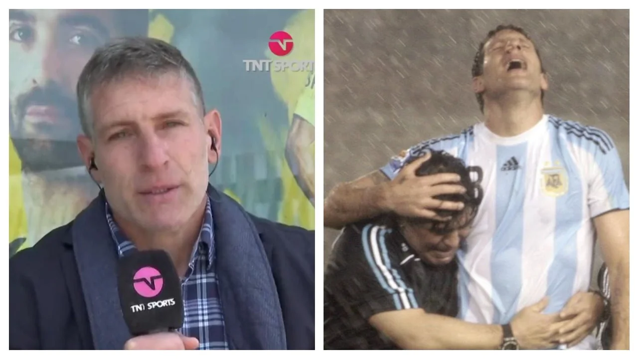 Martín Palermo Diego Armando Maradona