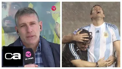 Martín Palermo Diego Armando Maradona Martín Palermo Diego Armando Maradona
