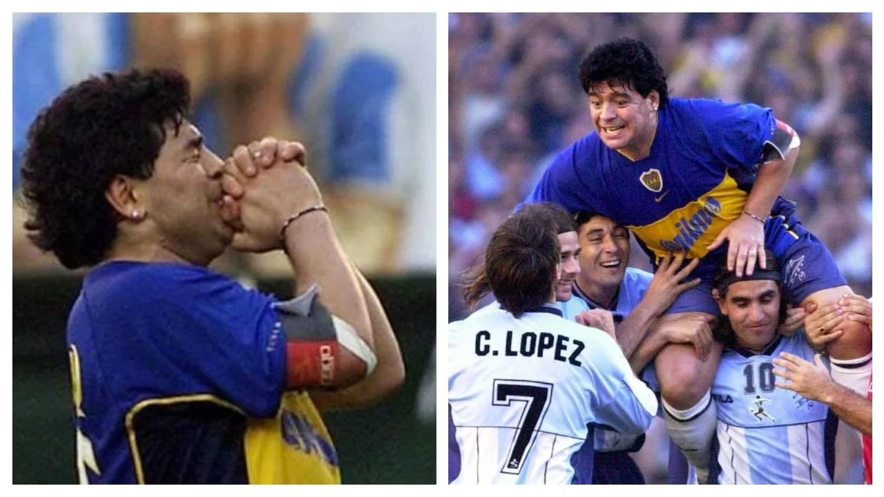 Diego Armando Maradona Selección Argentina Boca Juniors