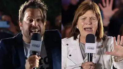 Martin Tetaz y Patricia Bullrich Martin Tetaz y Patricia Bullrich