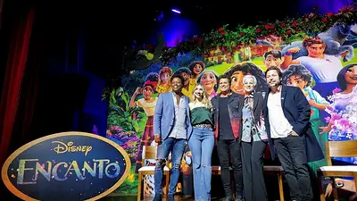 Encanto, la película animada de Disney inspirada en Colombia, rinde homenaje a la diversidad, dice Carlos Vives Encanto, la película animada de Disney inspirada en Colombia, rinde homenaje a la diversidad, dice Carlos Vives