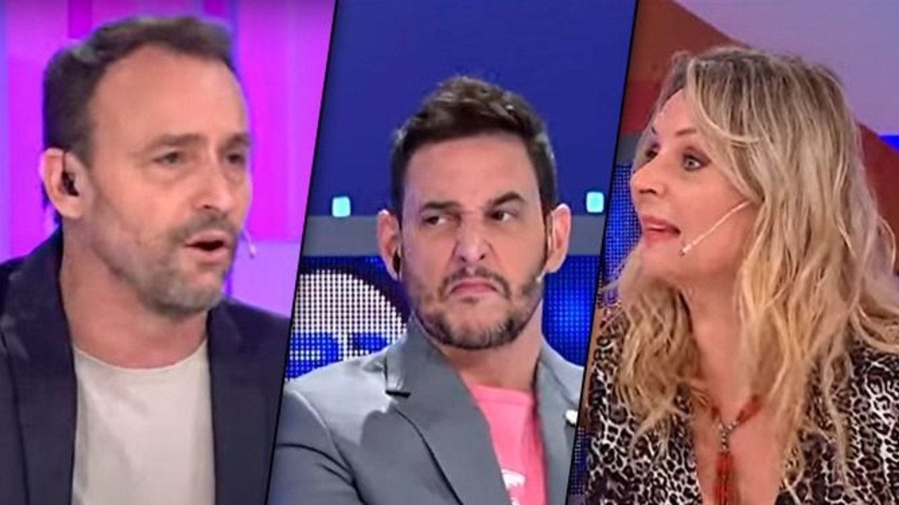 Adrián Pallares, Evelyn Von Brocke, Intrusos, América TV, televisión