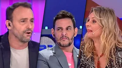 Adrián Pallares, Evelyn Von Brocke, Intrusos, América TV, televisión Adrián Pallares, Evelyn Von Brocke, Intrusos, América TV, televisión