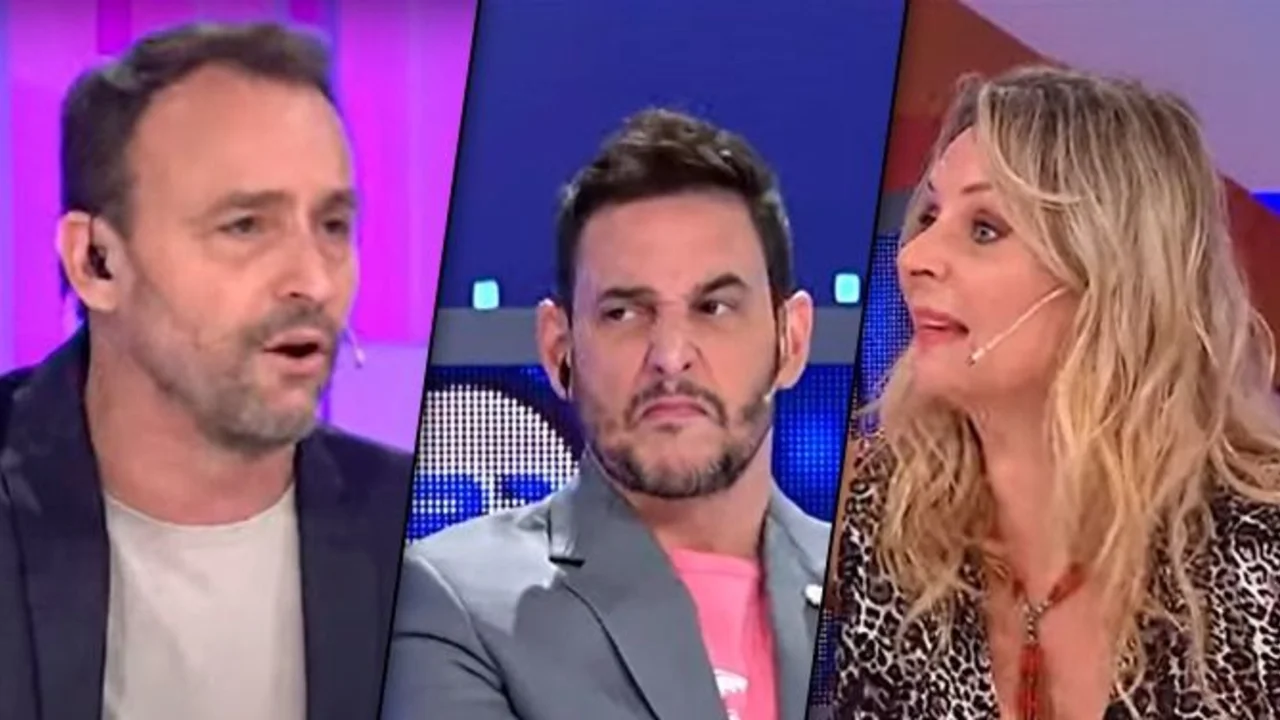 Adrián Pallares, Evelyn Von Brocke, Intrusos, América TV, televisión