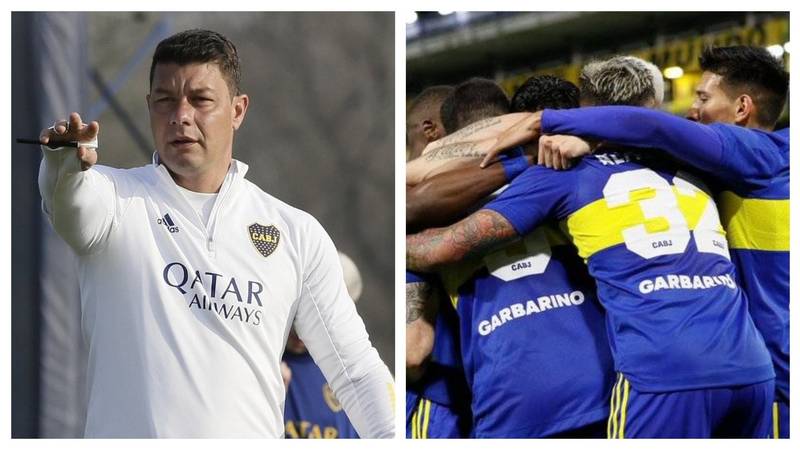 Sebastián Battaglia Boca Juniors Nicolás Orsini