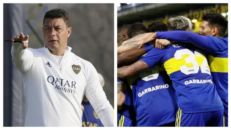 Sebastián Battaglia Boca Juniors Nicolás Orsini