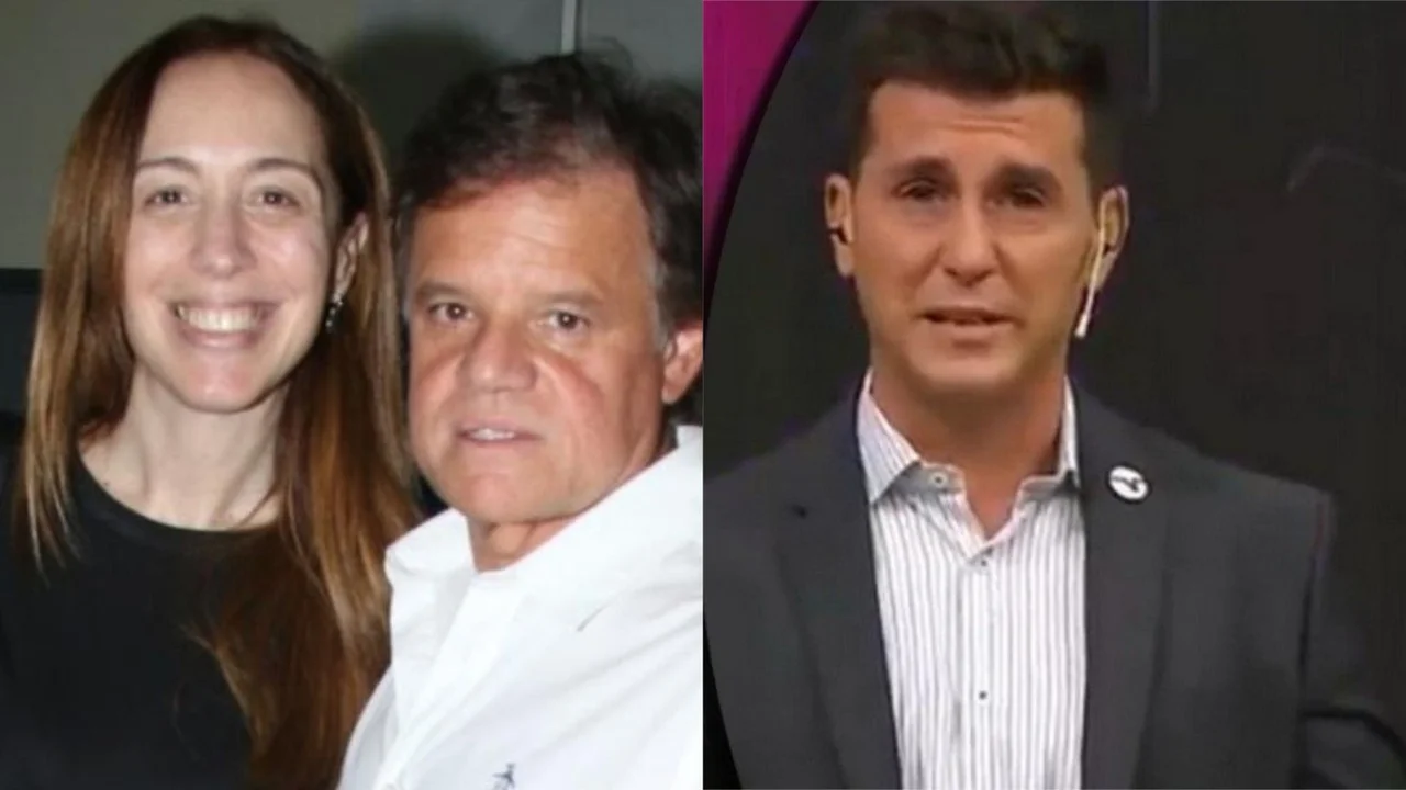 María Eugenia Vidal, Quique Sacco y Hernán Castillo.