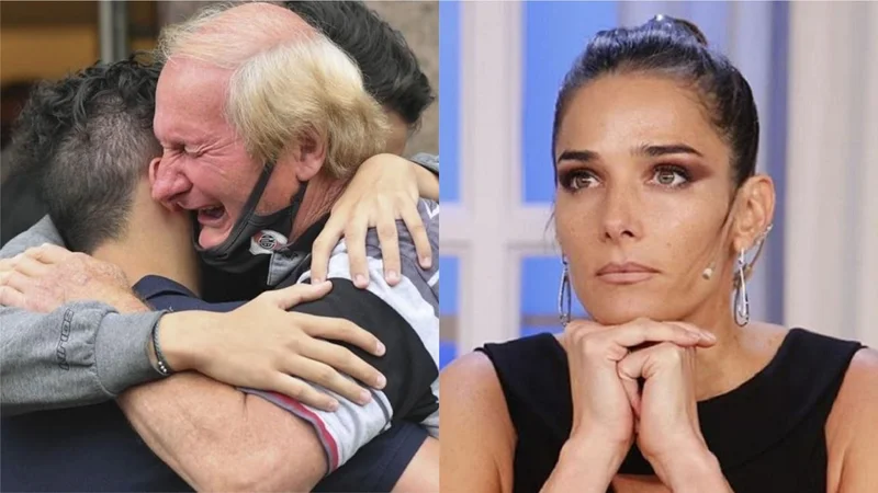 Juana Viale y la familia de Roberto Sabo