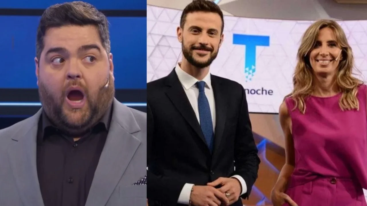 Darío Barassi Luciana Geuna Diego Leuco Telenoche