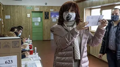 Cristina Kirchner no vota Cristina Kirchner no vota