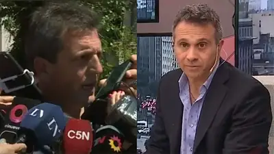 Elecciones 2021, Sergio Massa, TN, Sergio Lapegüe, medios Elecciones 2021, Sergio Massa, TN, Sergio Lapegüe, medios
