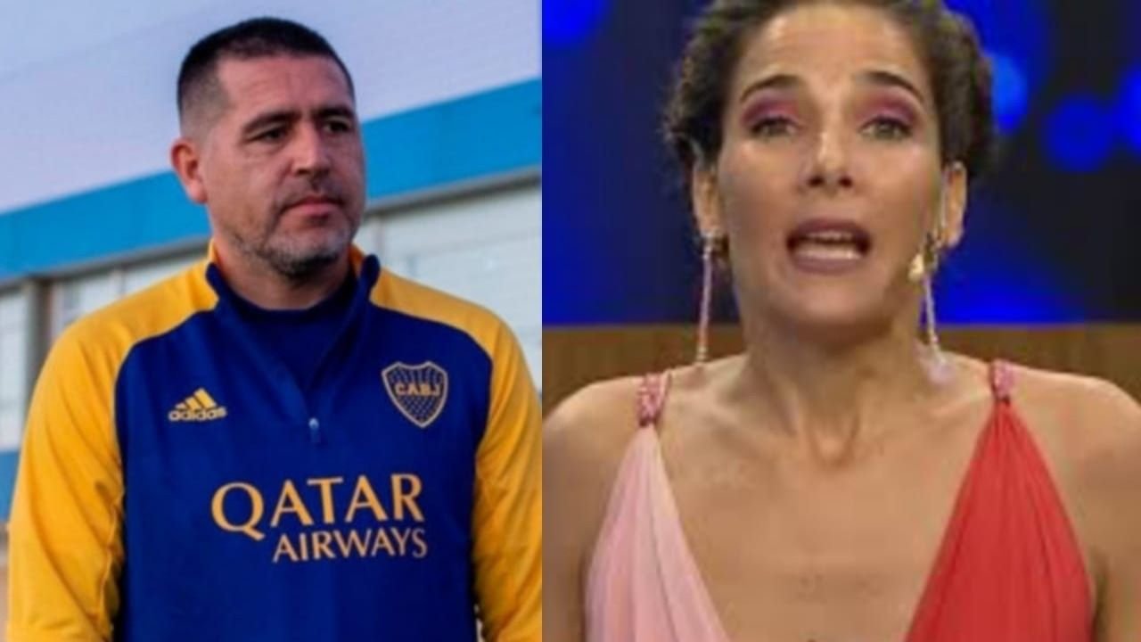 Riquelme y Juana Viale