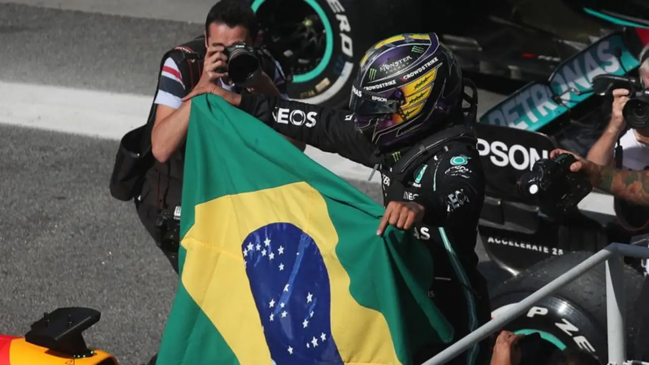 Lewis Hamilton gana Gran Premio de Sao Paulo