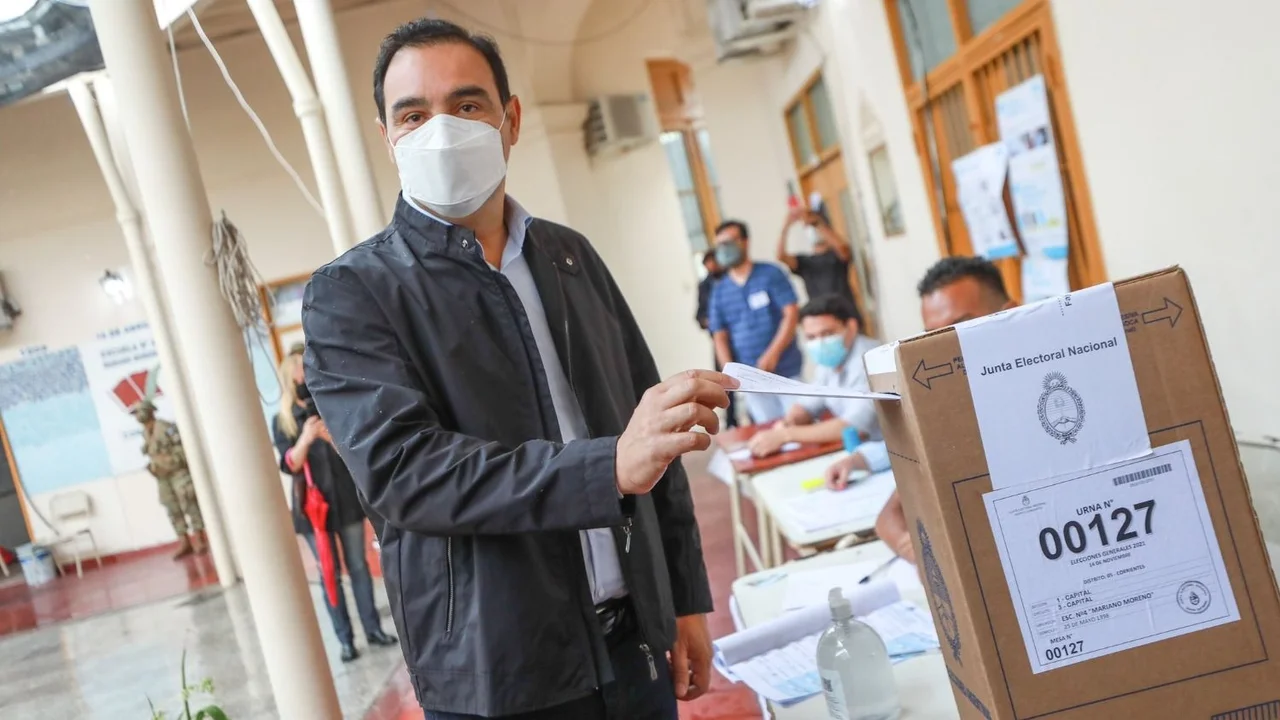 Elecciones 2021: sin los resultados publicados, Valdés ya festeja en Corrientes