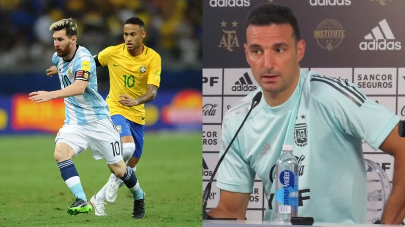 Lionel Messi, Lionel Scaloni, Selección Argentina, Brasil, Eliminatorias, fútbol