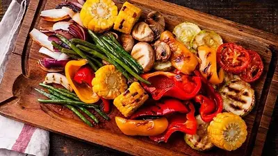 Asado vegetariano Asado vegetariano
