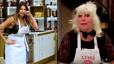 Catherine Fulop,. Luisa Albinoni, MasterChef Celebrity 3, Telefe, televisión Catherine Fulop,. Luisa Albinoni, MasterChef Celebrity 3, Telefe, televisión