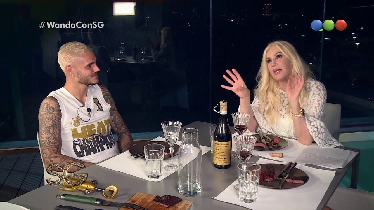 Mauro Icardi, Susana Giménez, Wanda Nara, televisión, Telefe