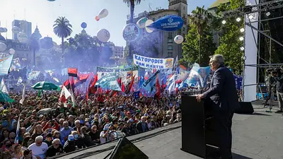Alberto Fernández, contra la oposición: “Se prepararon para un estallido" Alberto Fernández, contra la oposición: “Se prepararon para un estallido"