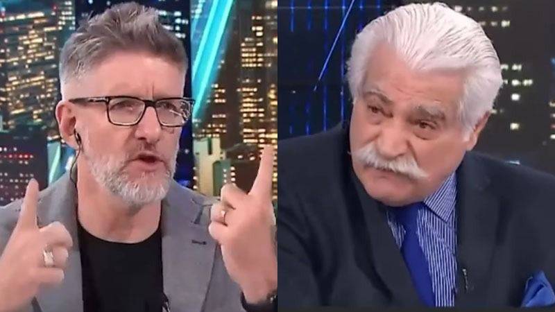 Luis Novaresio y Jorge Asís en A24