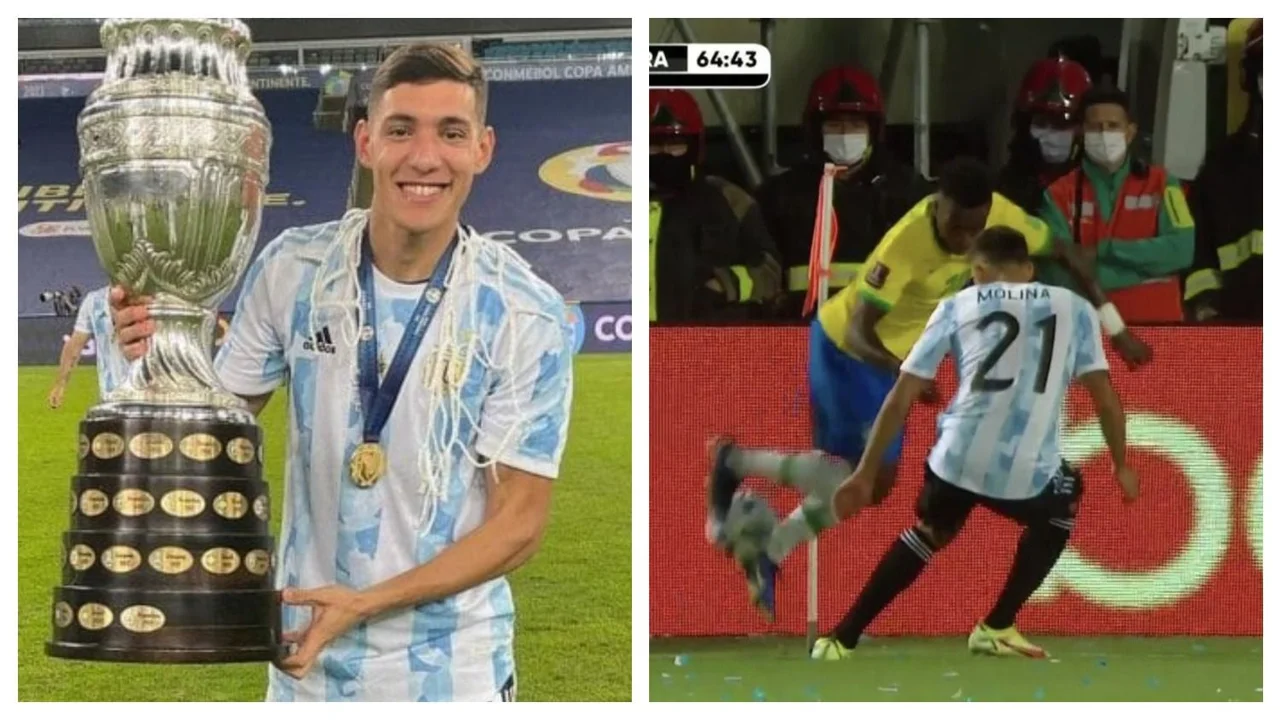 Nahuel Molina Lucero Selección Argentina