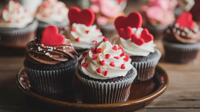 Receta de cupcakes rellenos y decorados