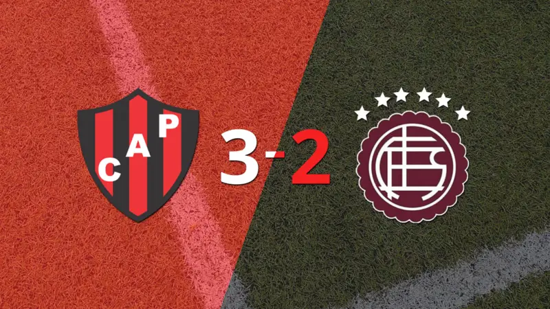Triunfo 3-2 de Patronato frente a Lanús