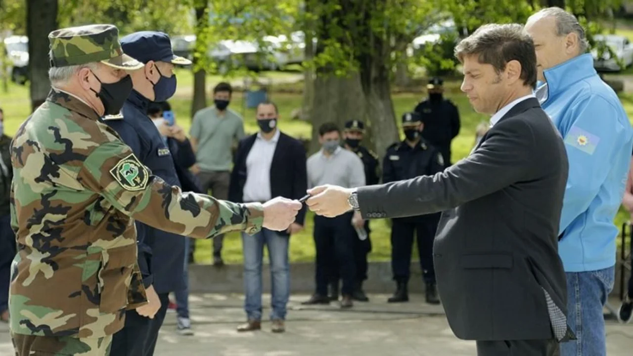 Axel Kicillof anunció que pronto habrá una "Universidad de la Policía"