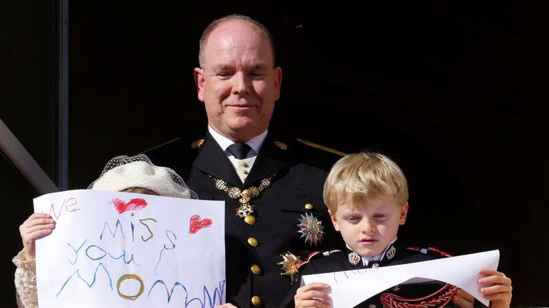 "Te extrañamos, mami": hijos de princesa de Mónaco envían mensaje de amor a su madre ausente